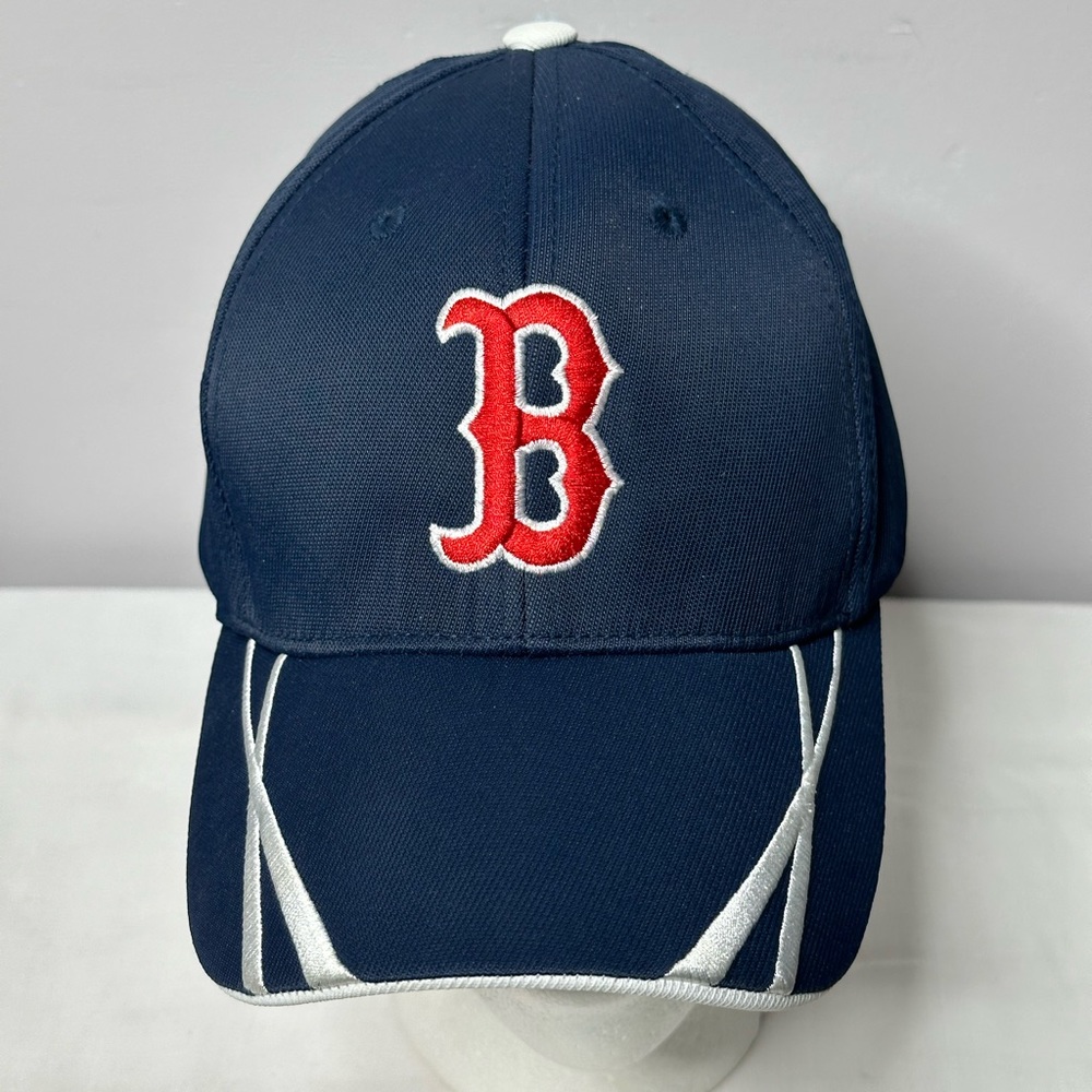 Boston Red Sox MLB Baseball Cap‎ Navy Blue Embroidered B Logo Adjustable